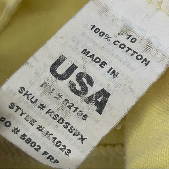 ❤️Fresh produce Floral Yellow Kids Dress L - Picture 6 of 12